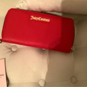 Beautiful new juicy couture red wallet